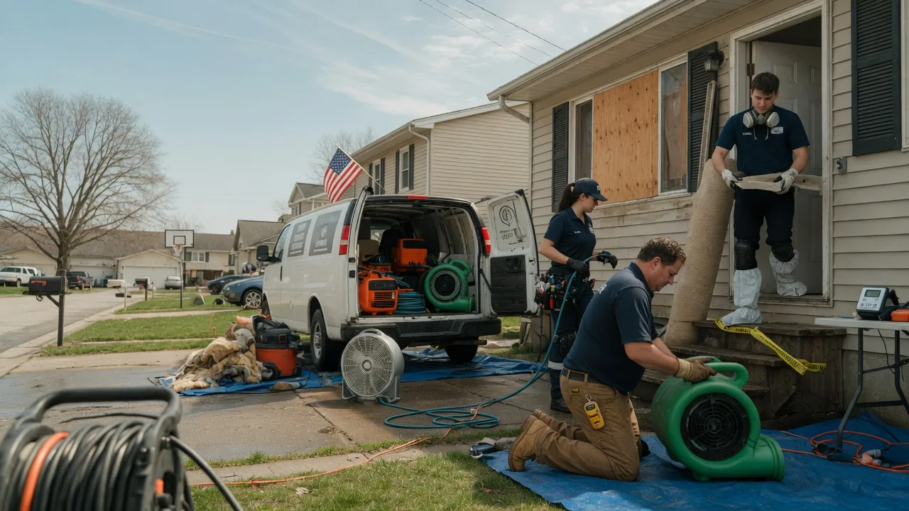 Water Damage Restoration in Locust Gap, PA near me